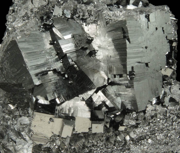 Bixbyite from N'Chwaning II Mine, Kalahari Manganese Field, Northern Cape Province, South Africa