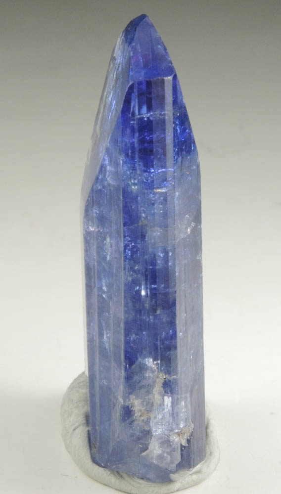 Tanzanite (blue-violet gem variety of Zoisite) from Karo Mine, Merelani Hills, western slope of Lelatama Mountains, Arusha Region, Tanzania (Type Locality for Tanzanite)