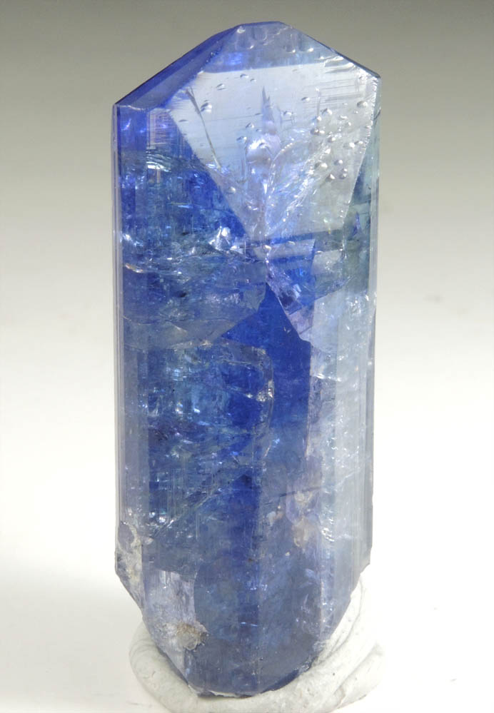 Tanzanite (blue-violet gem variety of Zoisite) from Karo Mine, Merelani Hills, western slope of Lelatama Mountains, Arusha Region, Tanzania (Type Locality for Tanzanite)