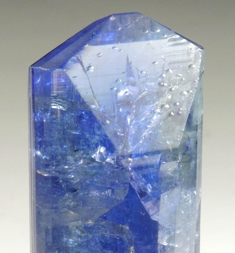 Tanzanite (blue-violet gem variety of Zoisite) from Karo Mine, Merelani Hills, western slope of Lelatama Mountains, Arusha Region, Tanzania (Type Locality for Tanzanite)