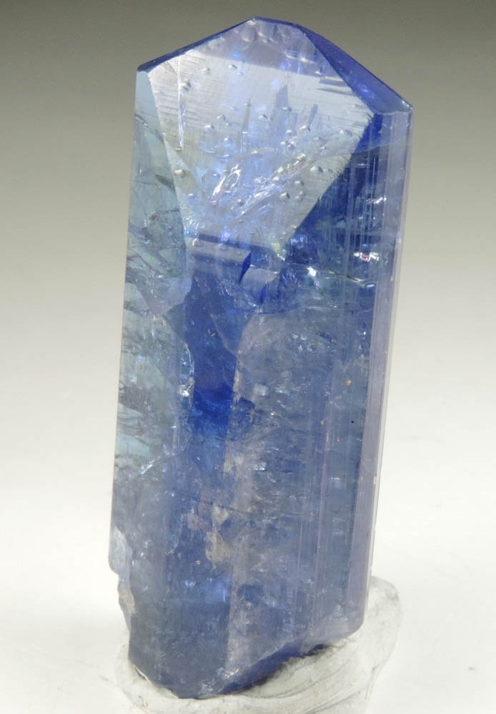 Tanzanite (blue-violet gem variety of Zoisite) from Karo Mine, Merelani Hills, western slope of Lelatama Mountains, Arusha Region, Tanzania (Type Locality for Tanzanite)