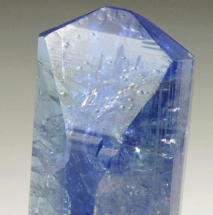 Tanzanite (blue-violet gem variety of Zoisite) from Karo Mine, Merelani Hills, western slope of Lelatama Mountains, Arusha Region, Tanzania (Type Locality for Tanzanite)