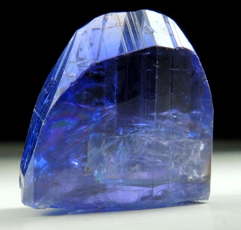 Tanzanite (blue-violet gem variety of Zoisite) from Merelani Hills, western slope of Lelatama Mountains, Arusha Region, Tanzania (Type Locality for Tanzanite)