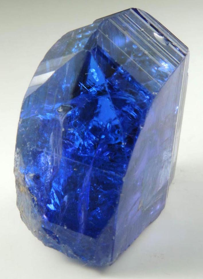 Tanzanite (blue-violet gem variety of Zoisite) from Merelani Hills, western slope of Lelatama Mountains, Arusha Region, Tanzania (Type Locality for Tanzanite)