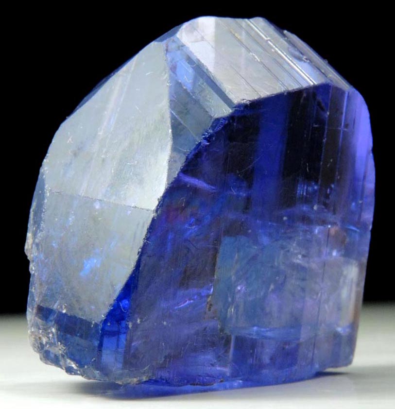 Tanzanite (blue-violet gem variety of Zoisite) from Merelani Hills, western slope of Lelatama Mountains, Arusha Region, Tanzania (Type Locality for Tanzanite)