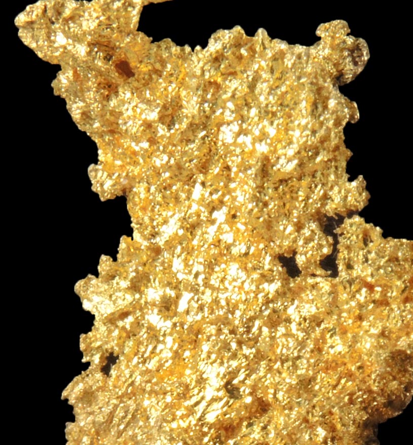 Gold from Coulterville-Mariposa region, Mother Lode Belt, Mariposa County, California