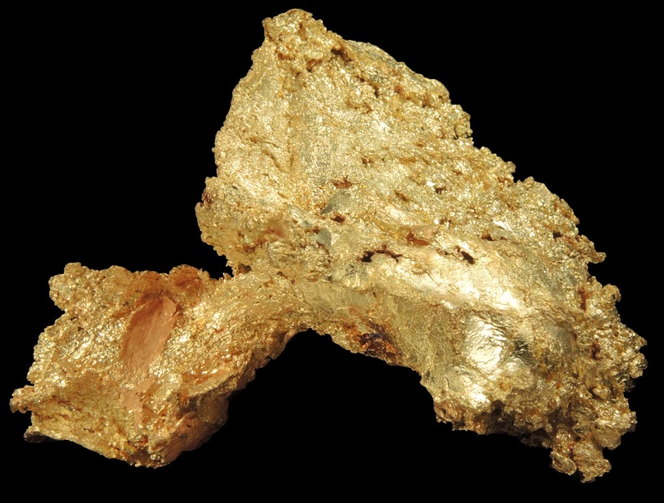 Gold from Bald Mountain, Sonora District, Tuolumne County, California