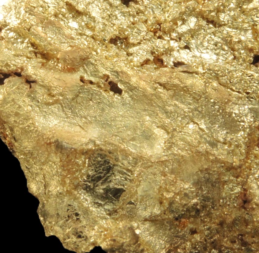 Gold from Bald Mountain, Sonora District, Tuolumne County, California