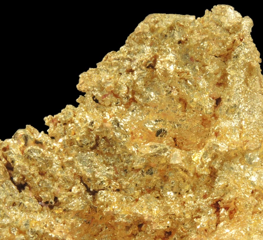 Gold from Bald Mountain, Sonora District, Tuolumne County, California