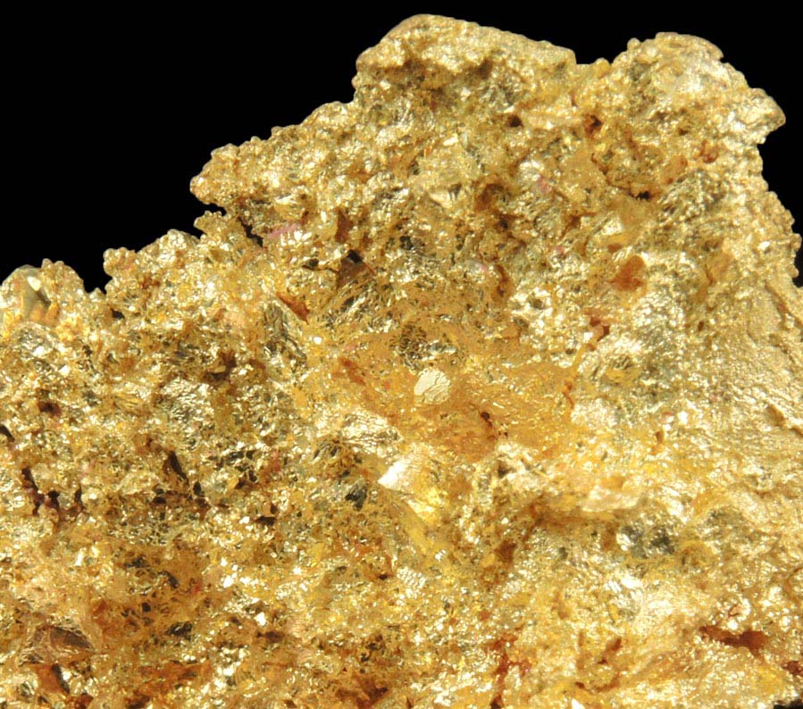 Gold from Bald Mountain, Sonora District, Tuolumne County, California