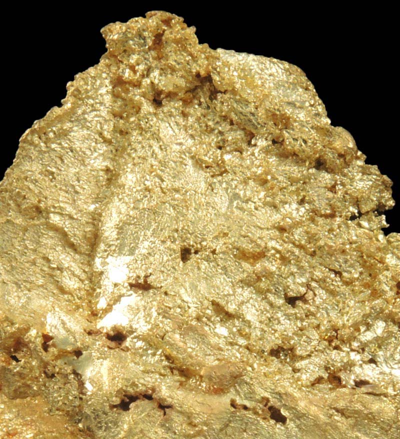 Gold from Bald Mountain, Sonora District, Tuolumne County, California