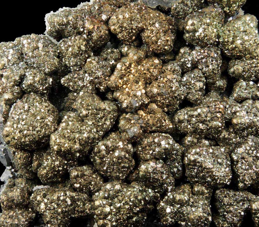 Pyrite over Galena from Buick Mine, Bixby, Viburnum Trend, Iron County, Missouri