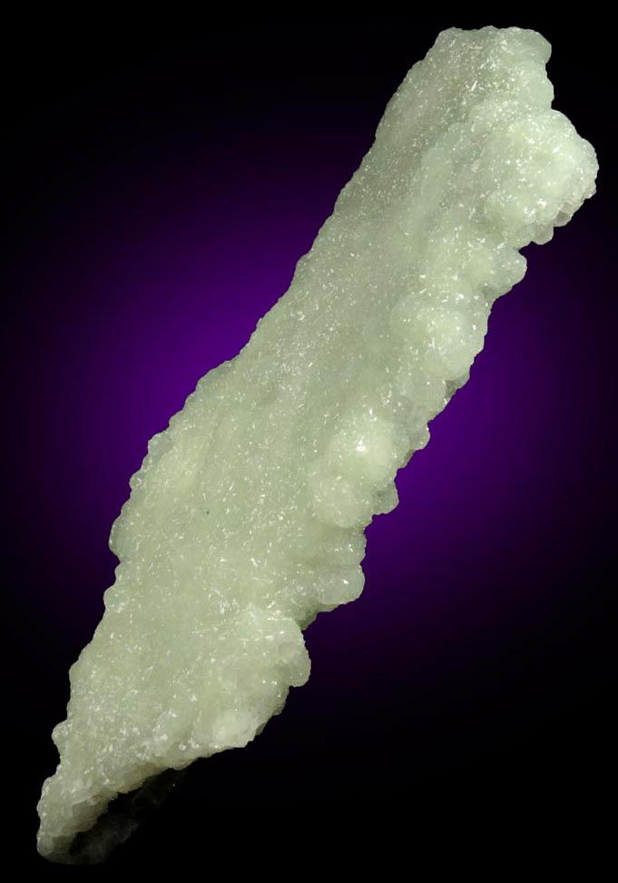 Prehnite pseudomorph after Anhydrite from Upper New Street Quarry, Paterson, Passaic County, New Jersey