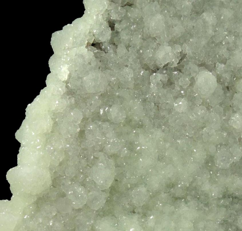 Prehnite pseudomorph after Anhydrite from Upper New Street Quarry, Paterson, Passaic County, New Jersey