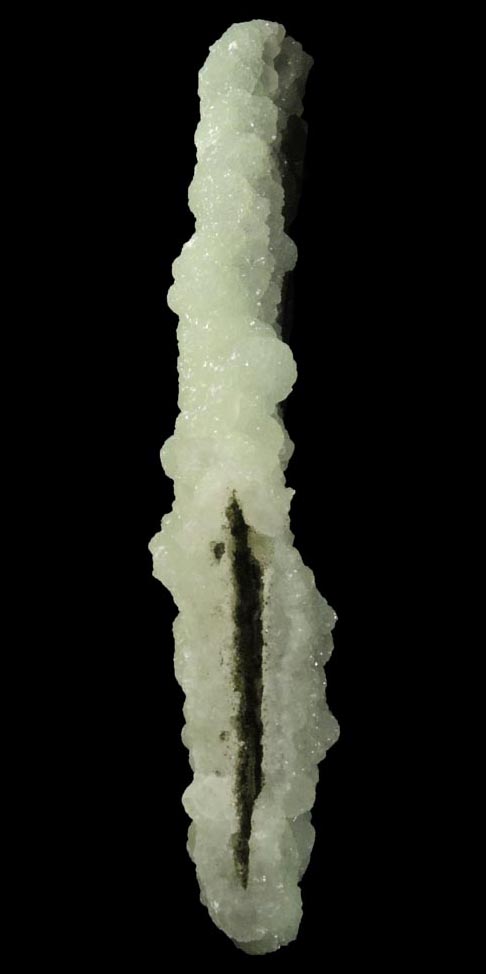 Prehnite pseudomorph after Anhydrite from Upper New Street Quarry, Paterson, Passaic County, New Jersey