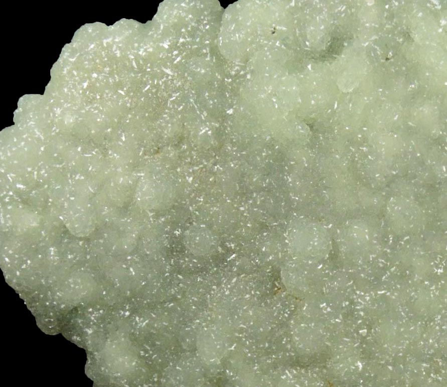 Prehnite pseudomorph after Anhydrite from Upper New Street Quarry, Paterson, Passaic County, New Jersey