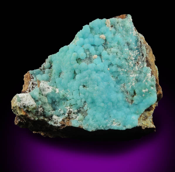 Chalcoalumite from Grandview Mine, Coconino County, Arizona