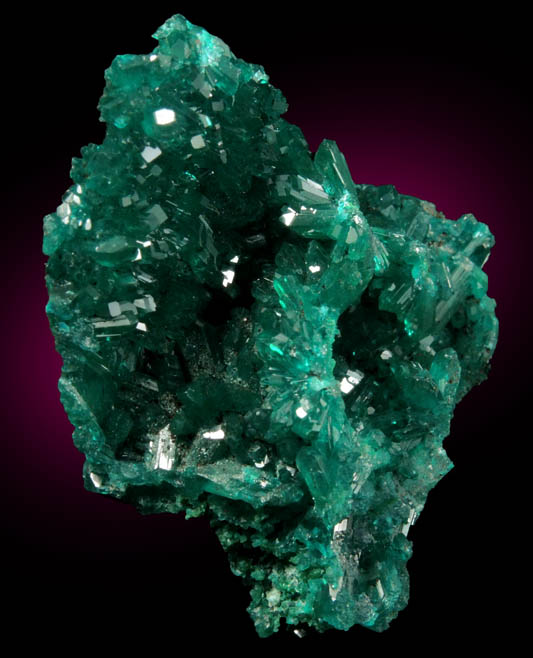 Dioptase from Reneville, Kindanba District, Pool Department, Republic of Congo