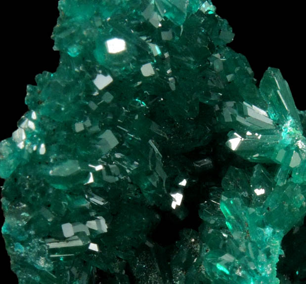 Dioptase from Reneville, Kindanba District, Pool Department, Republic of Congo