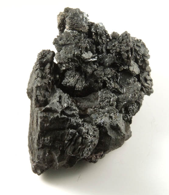 Chalcocite with Chalcopyrite-Bornite coating from Flambeau Mine, Ladysmith, Rusk County, Wisconsin