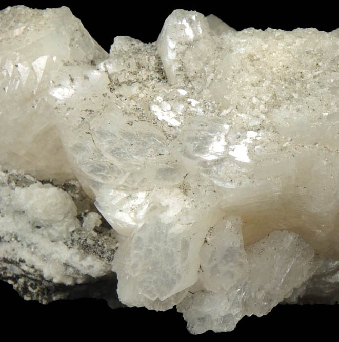 Heulandite from Upper New Street Quarry, Paterson, Passaic County, New Jersey