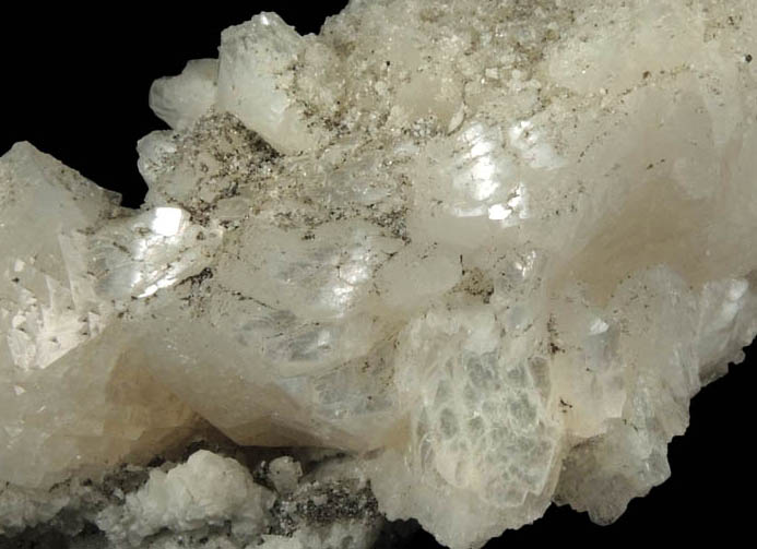 Heulandite from Upper New Street Quarry, Paterson, Passaic County, New Jersey