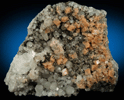 Chabazite, Apophyllite, Calcite, Quartz, Chamosite from New Street Quarry, Paterson, Passaic County, New Jersey