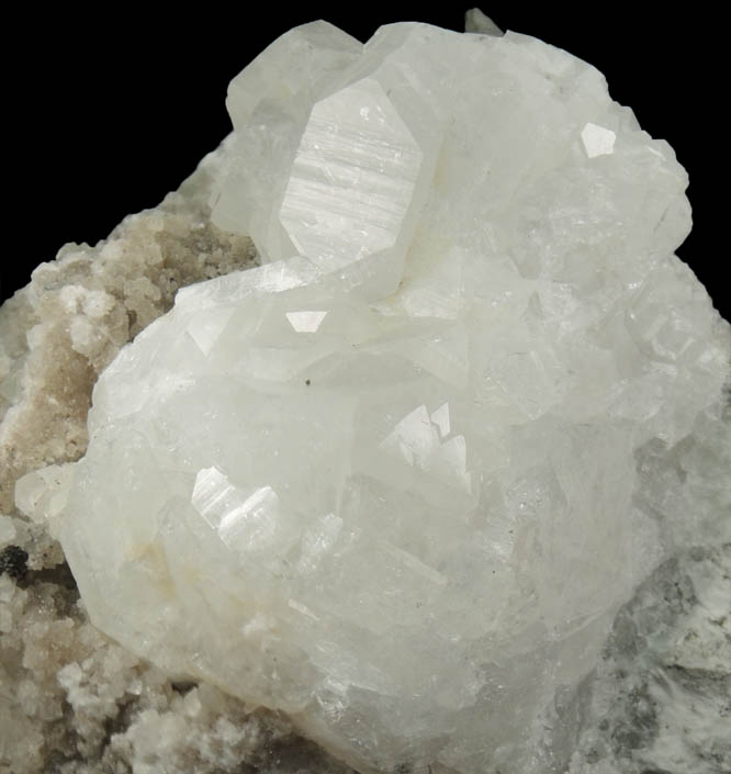 Apophyllite with minor Calcite from Millington Quarry, Bernards Township, Somerset County, New Jersey