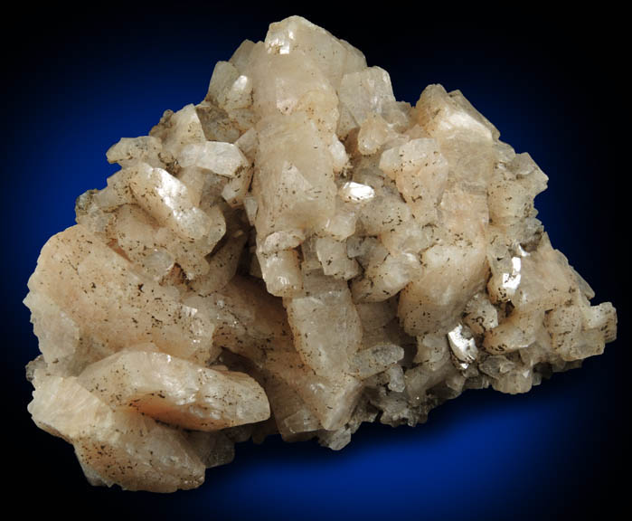 Heulandite from Upper New Street Quarry, Paterson, Passaic County, New Jersey