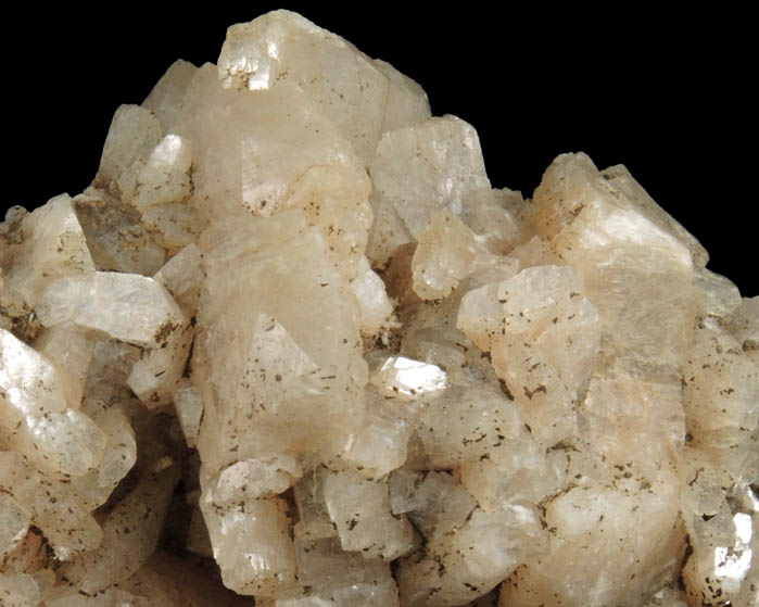 Heulandite from Upper New Street Quarry, Paterson, Passaic County, New Jersey