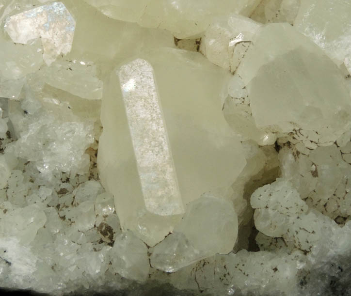 Datolite from Upper New Street Quarry, Paterson, Passaic County, New Jersey