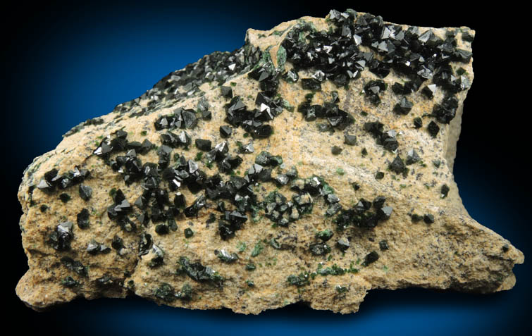 Libethenite from L'Etoile du Congo Mine, Lubumbashi, Katanga Copperbelt, Haut-Katanga Province, Democratic Republic of the Congo