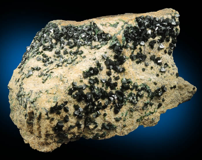 Libethenite from L'Etoile du Congo Mine, Lubumbashi, Katanga Copperbelt, Haut-Katanga Province, Democratic Republic of the Congo