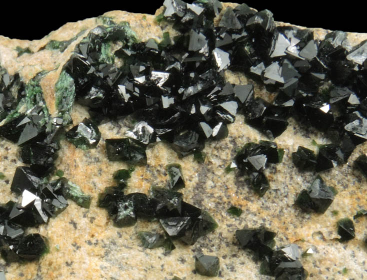 Libethenite from L'Etoile du Congo Mine, Lubumbashi, Katanga Copperbelt, Haut-Katanga Province, Democratic Republic of the Congo