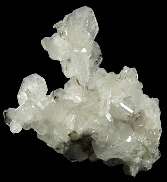 Natrolite with Apophyllite overgrowth from Millington Quarry, Bernards Township, Somerset County, New Jersey