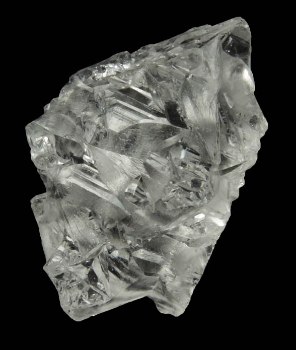 Quartz (doubly terminated complex crystal) from (Boulder Batholith?), Jefferson County, Montana