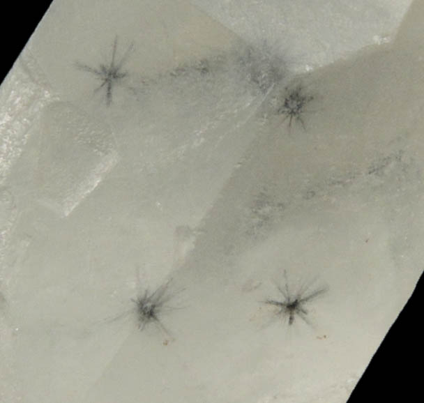 Hollandite in Quartz from Anketsaketsa, Ambatofinandrahana, Madagascar