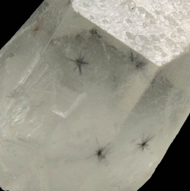 Hollandite in Quartz from Anketsaketsa, Ambatofinandrahana, Madagascar