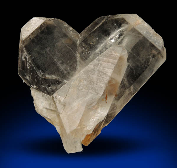 Quartz (Japan Law-twinned) from Narushima (Naru Island), Nagasaki Prefecture, Japan