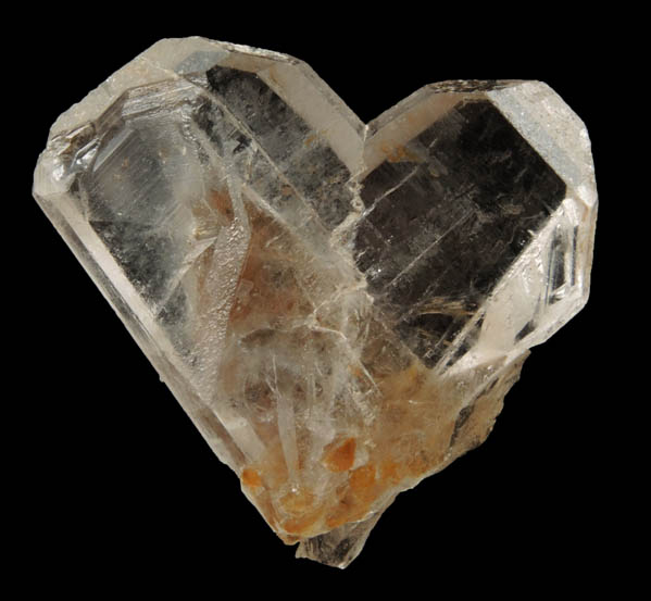 Quartz (Japan Law-twinned) from Narushima (Naru Island), Nagasaki Prefecture, Japan