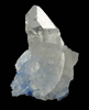 Quartz with Dumortierite inclusions from Vaca Morta Mine, Boquira, 20 km NW of Macabas, Bahia, Brazil