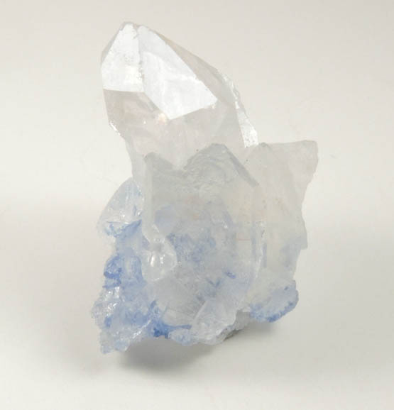 Quartz with Dumortierite inclusions from Vaca Morta Mine, Boquira, 20 km NW of Macabas, Bahia, Brazil