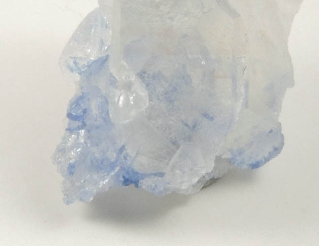 Quartz with Dumortierite inclusions from Vaca Morta Mine, Boquira, 20 km NW of Macabas, Bahia, Brazil