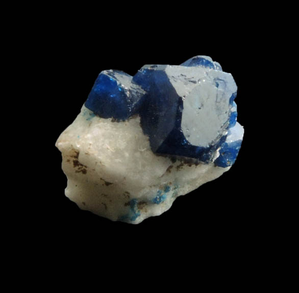 Boleite on Anglesite from Amelia Mine, Boleo District, near Santa Rosalia, Baja California Sur, Mexico (Type Locality for Boleite)