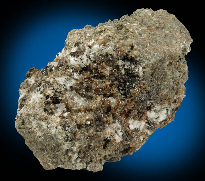 Garronite with Grossular from Islandmagee, County Antrim, Norther Ireland