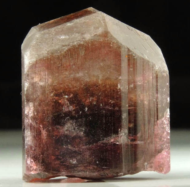 Elbaite var. Rubellite Tourmaline with facet-grade gem nodule from Alto Ligonha District, Zambezia, Mozambique