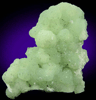 Prehnite pseudomorphs after Anhydrite with Chlorite and Laumontite from Upper New Street Quarry, Paterson, Passaic County, New Jersey