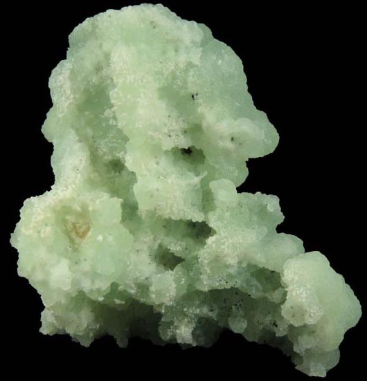 Prehnite pseudomorphs after Anhydrite with Chlorite and Laumontite from Upper New Street Quarry, Paterson, Passaic County, New Jersey