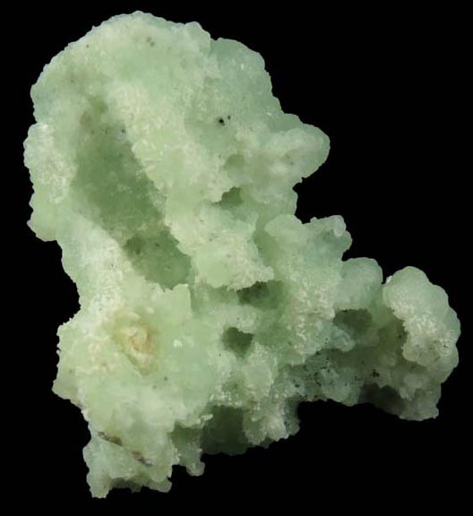 Prehnite pseudomorphs after Anhydrite with Chlorite and Laumontite from Upper New Street Quarry, Paterson, Passaic County, New Jersey