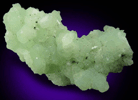 Prehnite pseudomorphs after Anhydrite with Laumontite from Upper New Street Quarry, Paterson, Passaic County, New Jersey